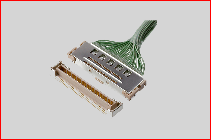I-PEX 20320-R30T-11 极细同轴电缆
