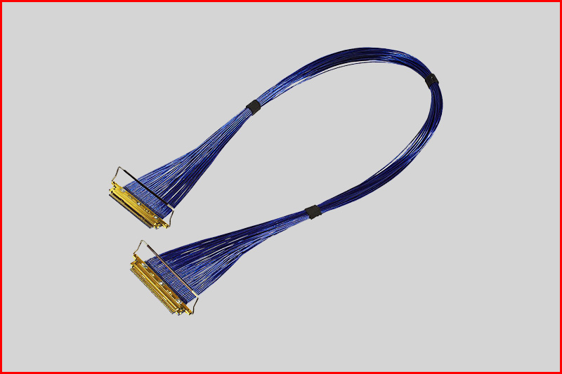 I-PEX 82146-100B-02-D LVDS同轴电缆