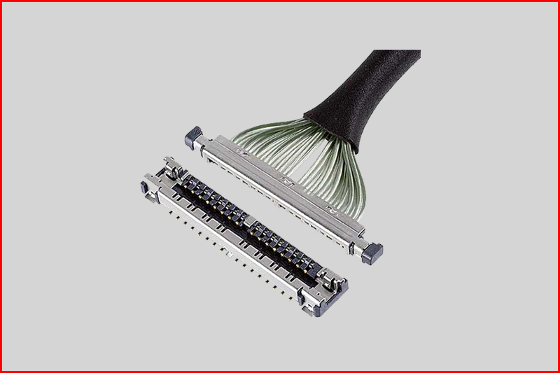 I-PEX 20497-026T-30 极细同轴电缆