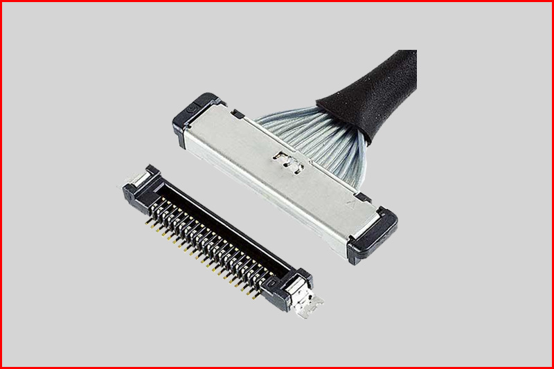 I-PEX 20373-R30T-06 极细同轴电缆