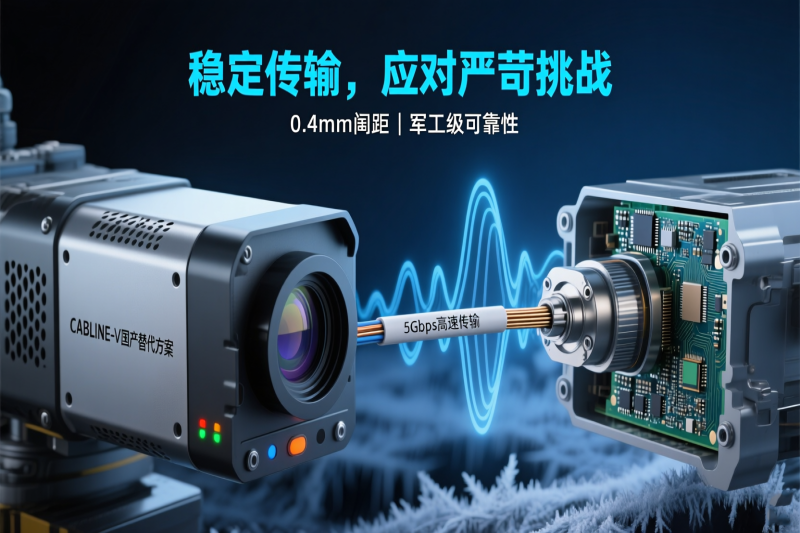 I-PEX CABLINE®-V 20346-030T-32R 系列LVDS极细同轴屏线电缆：小型化高速传输的技术革新