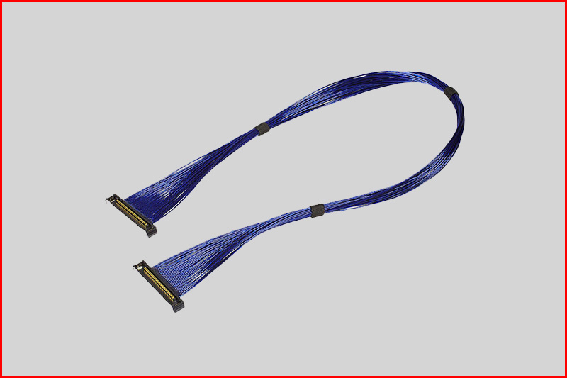 I-PEX 82069-100B-02-D LVDS同轴电缆