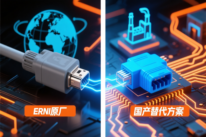 工业连接器选型指南：为何传感器、驱动器连接常用ERNI MaxiBridge系列？