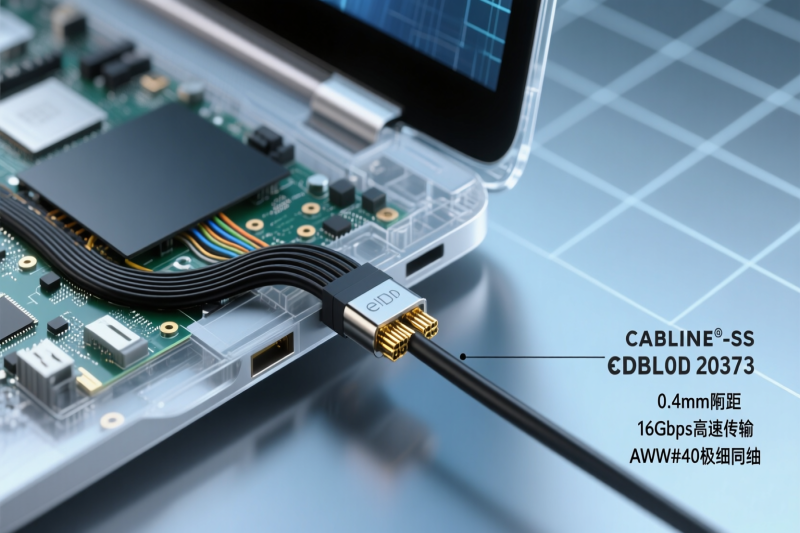 I-PEX CABLINE®-SS 20373-R10T-06 系列LVDS极细同轴屏线：技术规格、性能优势与选型要点全解析